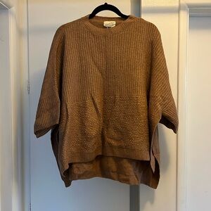 Poncho sweater